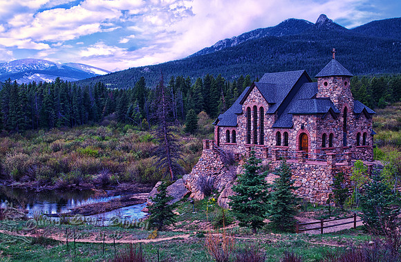 St Catherine of SiennaChapel on the Rock,Rocky Mountain National park
