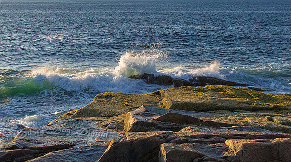 Sunrise at the Rocky Shore